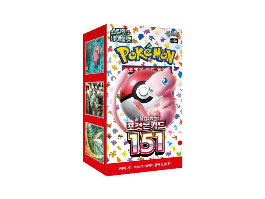 Pokemon TCG: 151 (sv2a) Booster Box - Korean