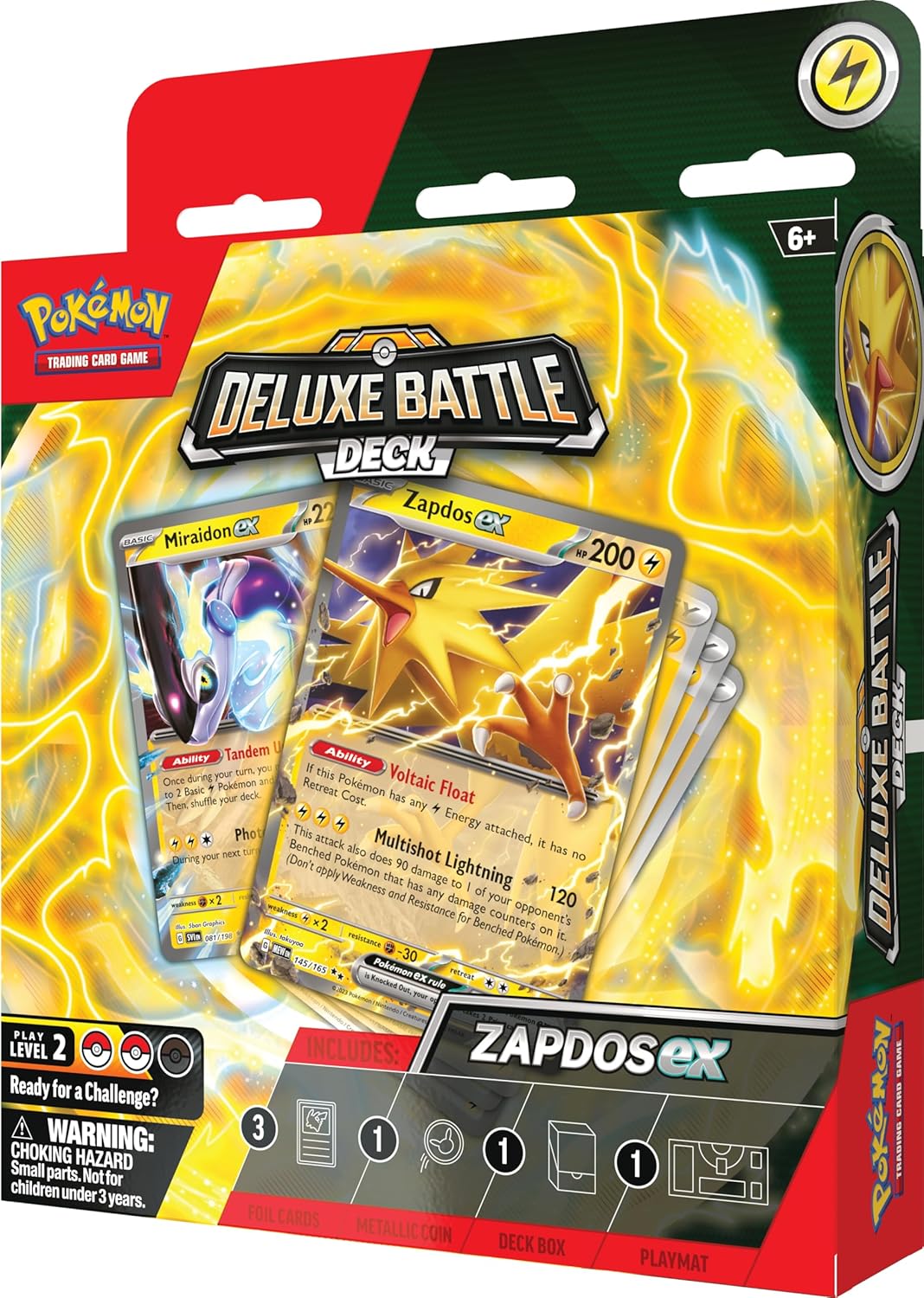 Pokemon TCG: Zapdos ex Deluxe Battle Deck