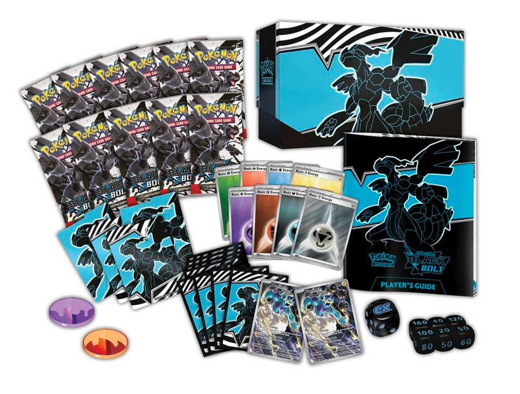 Pokémon: Black Bolt Pokemon Centre Elite Trainer Box ETB – Zekrom Edition