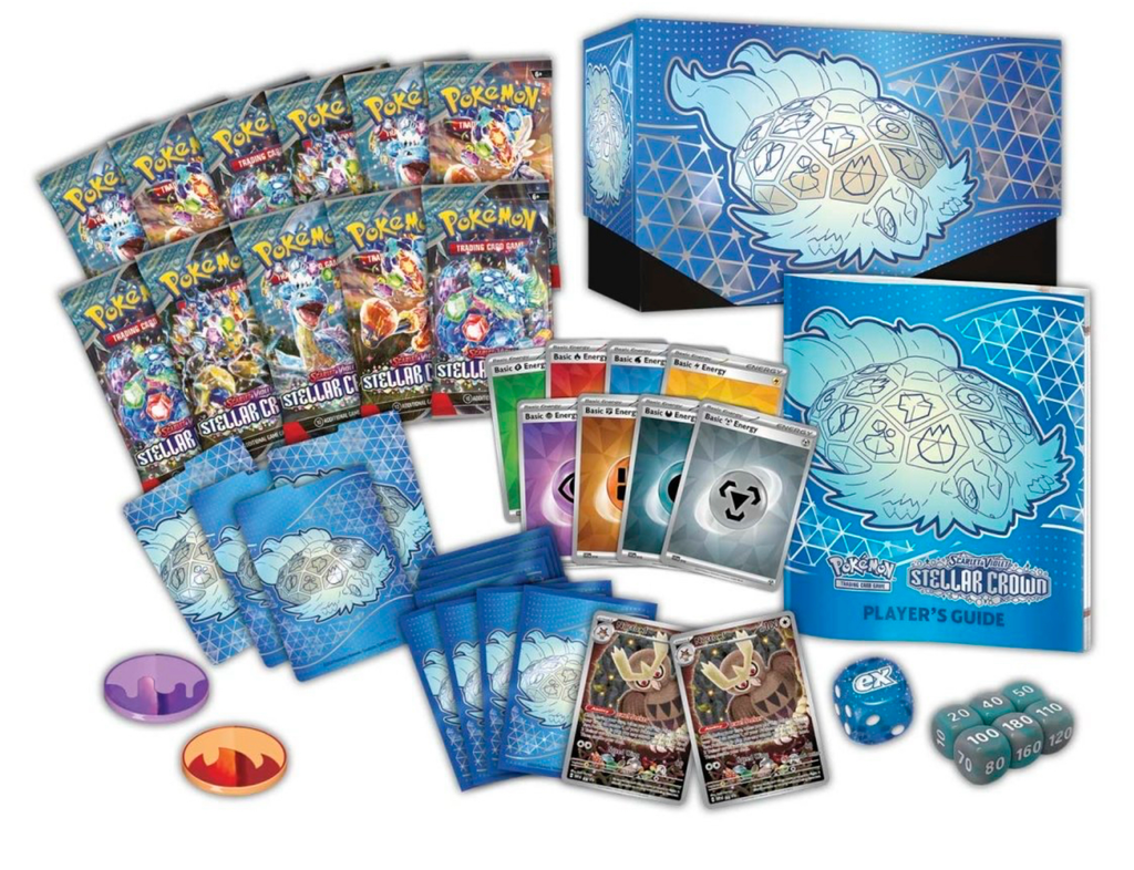 Pokemon: Stellar Crown - Elite Trainer Box ETB PC
