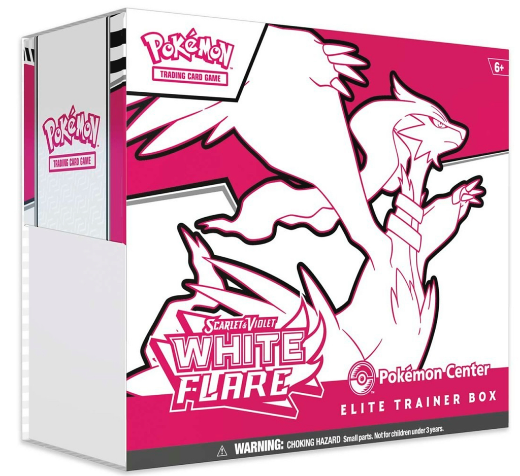 Pokémon: White Flare Pokemon Centre Elite Trainer Box ETB – Reshiram Edition