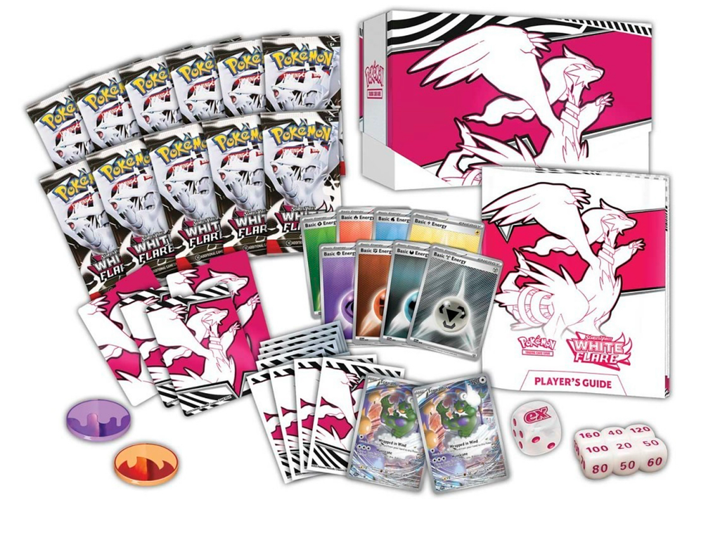 Pokémon: White Flare Pokemon Centre Elite Trainer Box ETB – Reshiram Edition