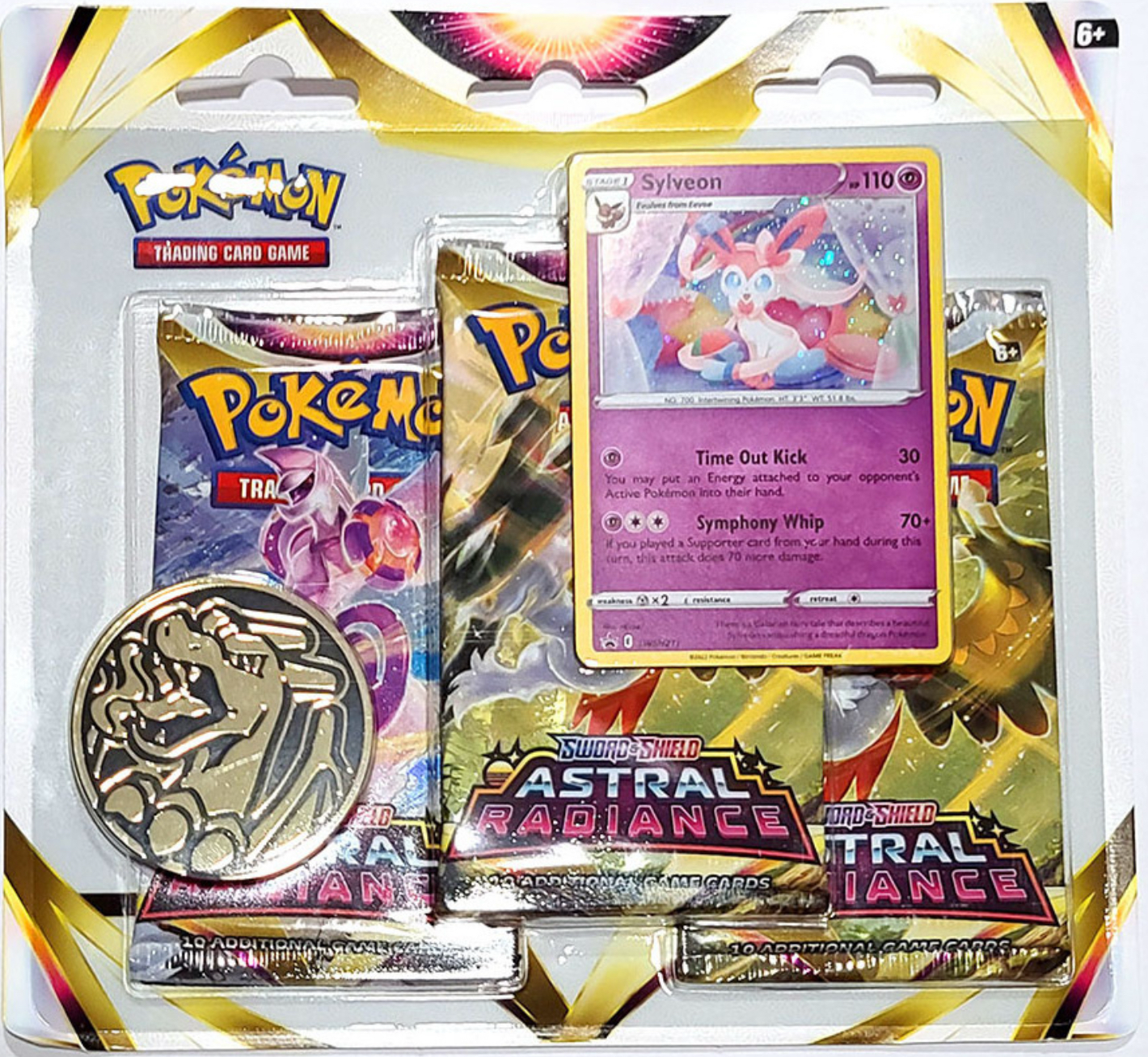 Pokemon Astral Radiance Triple Blister Eevee or Sylveon