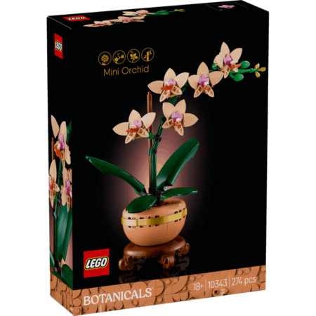 Lego Botanicals 10343 Mini Orchid Building Set for Adults Ages 18 & Up