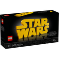 Lego Star Wars 75407 Brick-Built Star Wars Logo for Adults Ages 18+