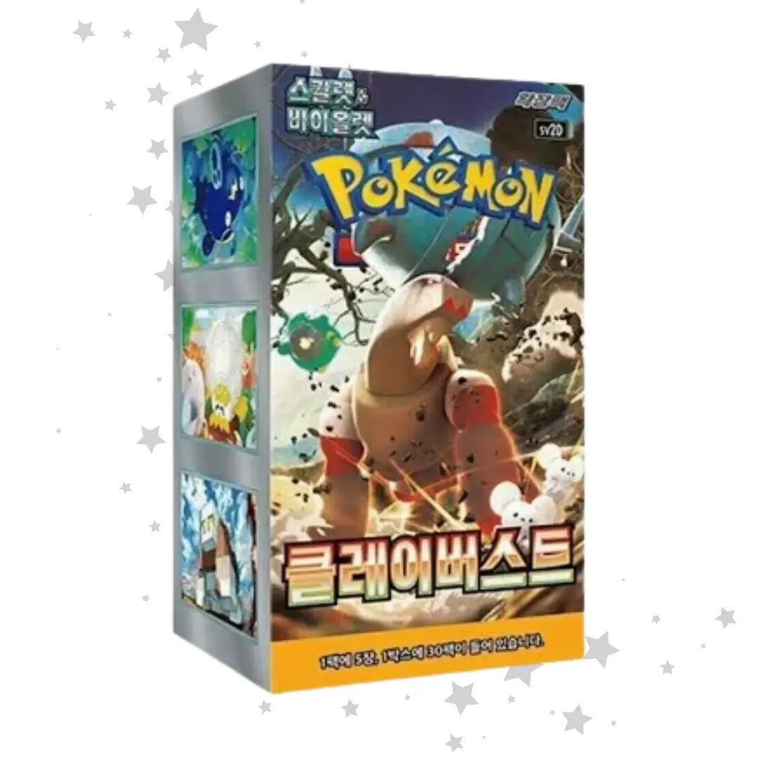 Pokemon Clay Burst [sv2d] Booster Box (30 Packs) - Korean 🇰🇷