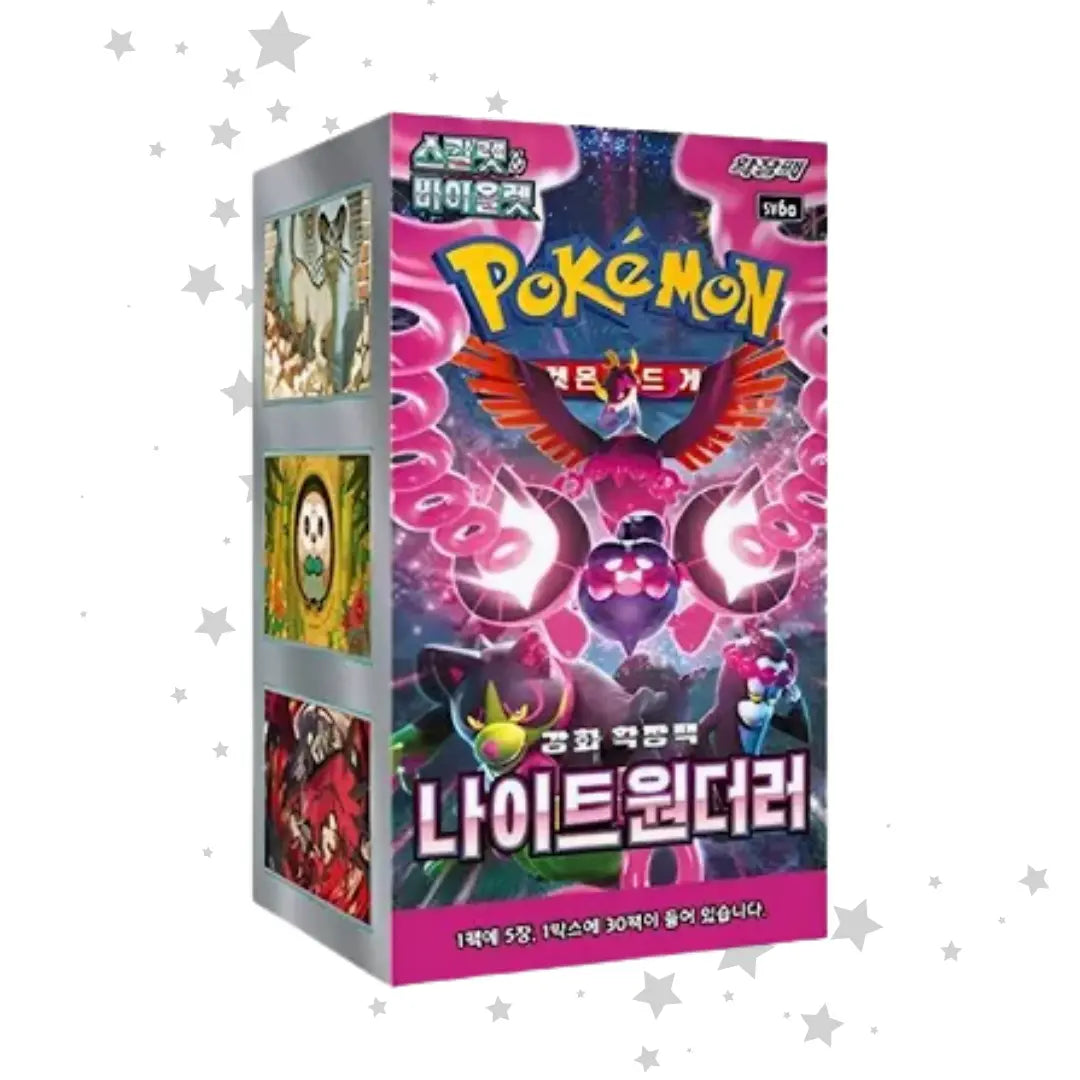 Pokemon Night Wanderer [sv6a] Booster Box (30 Packs) - Korean 🇰🇷