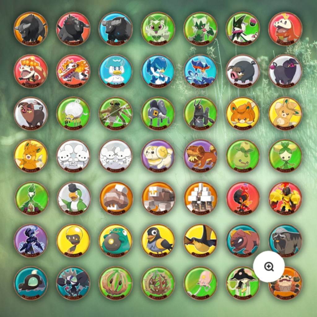 Pokemon Scarlet & Violet Paldea Mystery Magnet Box