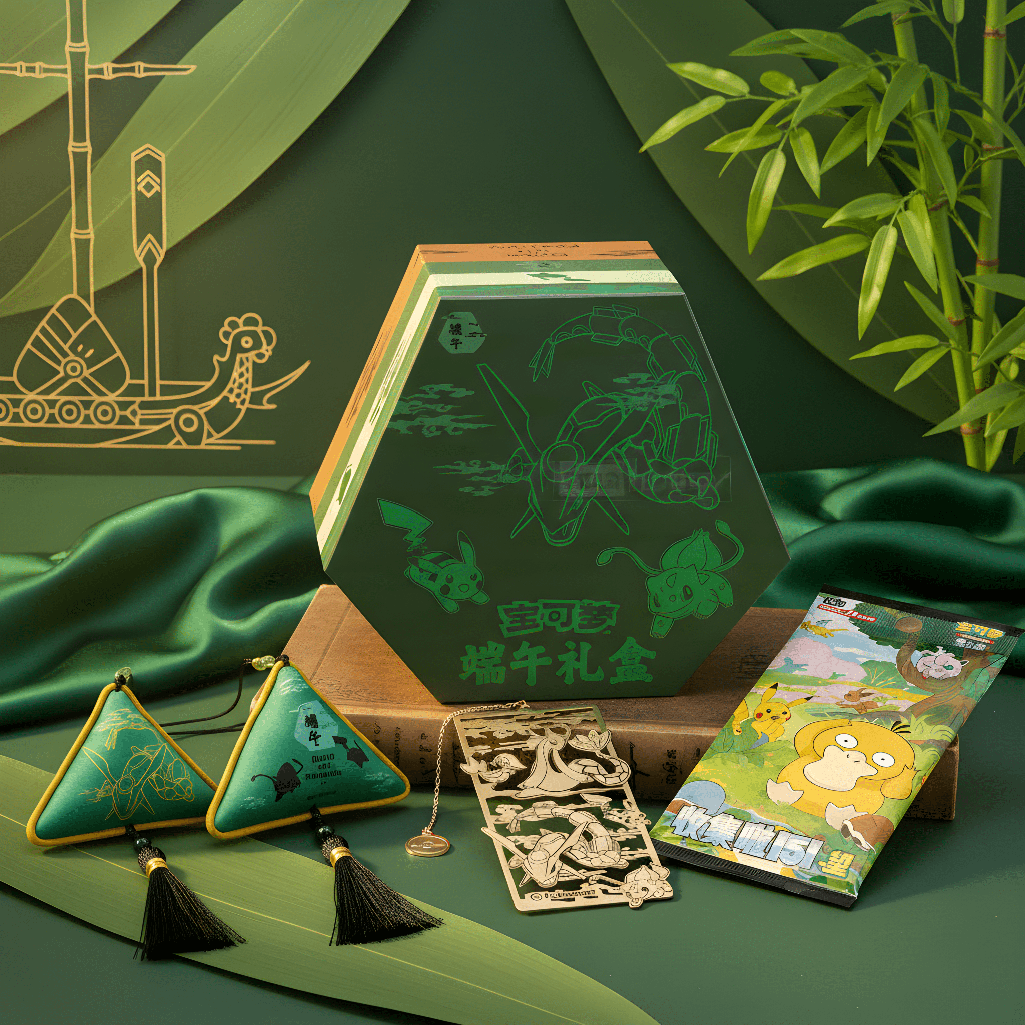 Pokemon TCG Chinese 2025 151C Dragon Boat Festival Collector's Gift Box