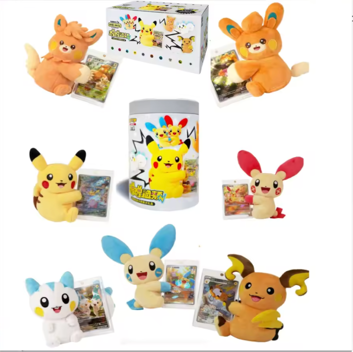 Pokemon TCG S-Chinese Electric Plushie Blind Box Boxed Set